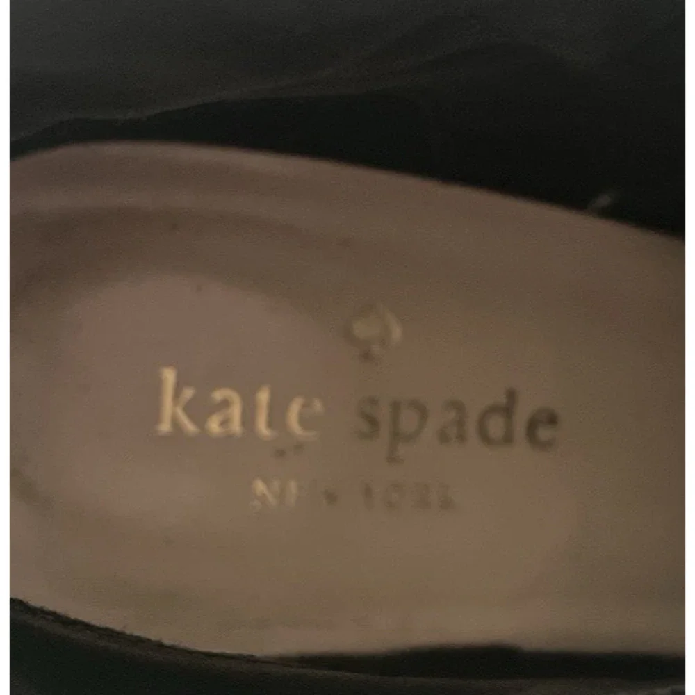 KATE SPADE LEOPARD CALIF HAIR BOOTIES WITH ROSE EMBROIDERED DETAIL, SIZE 6M